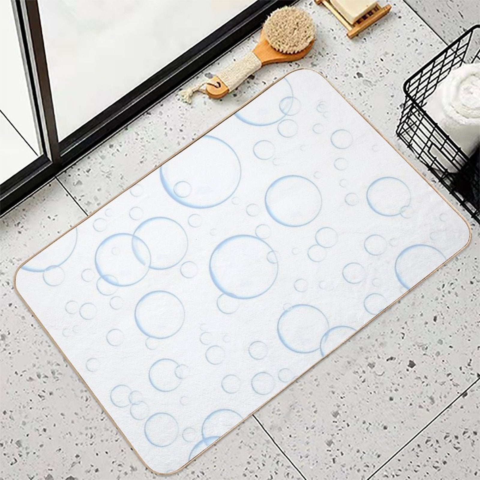 Bubbles  Non-Slip Bath Mat