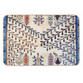 Floral Garden Persian Rug Print  Versatile Bath Mat