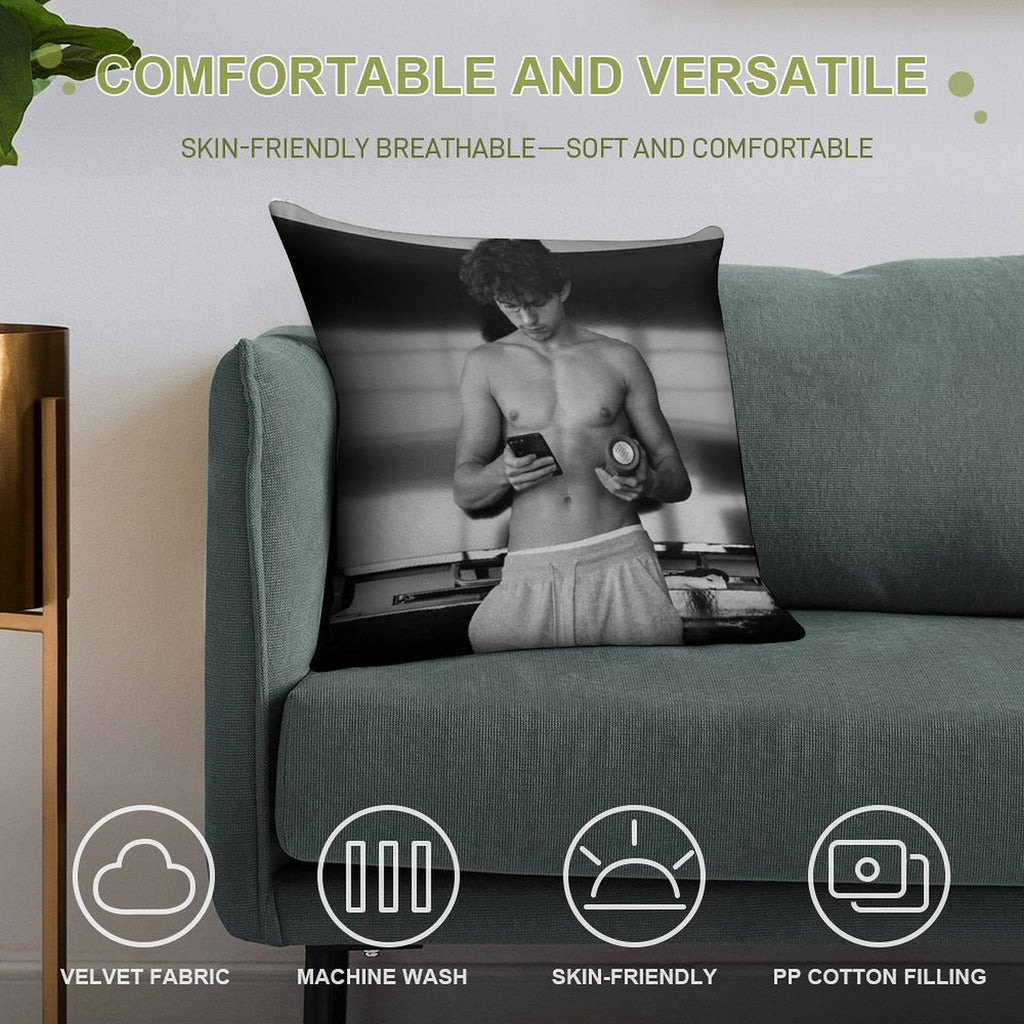 Tom Holland Soft Washable Throw Pillow