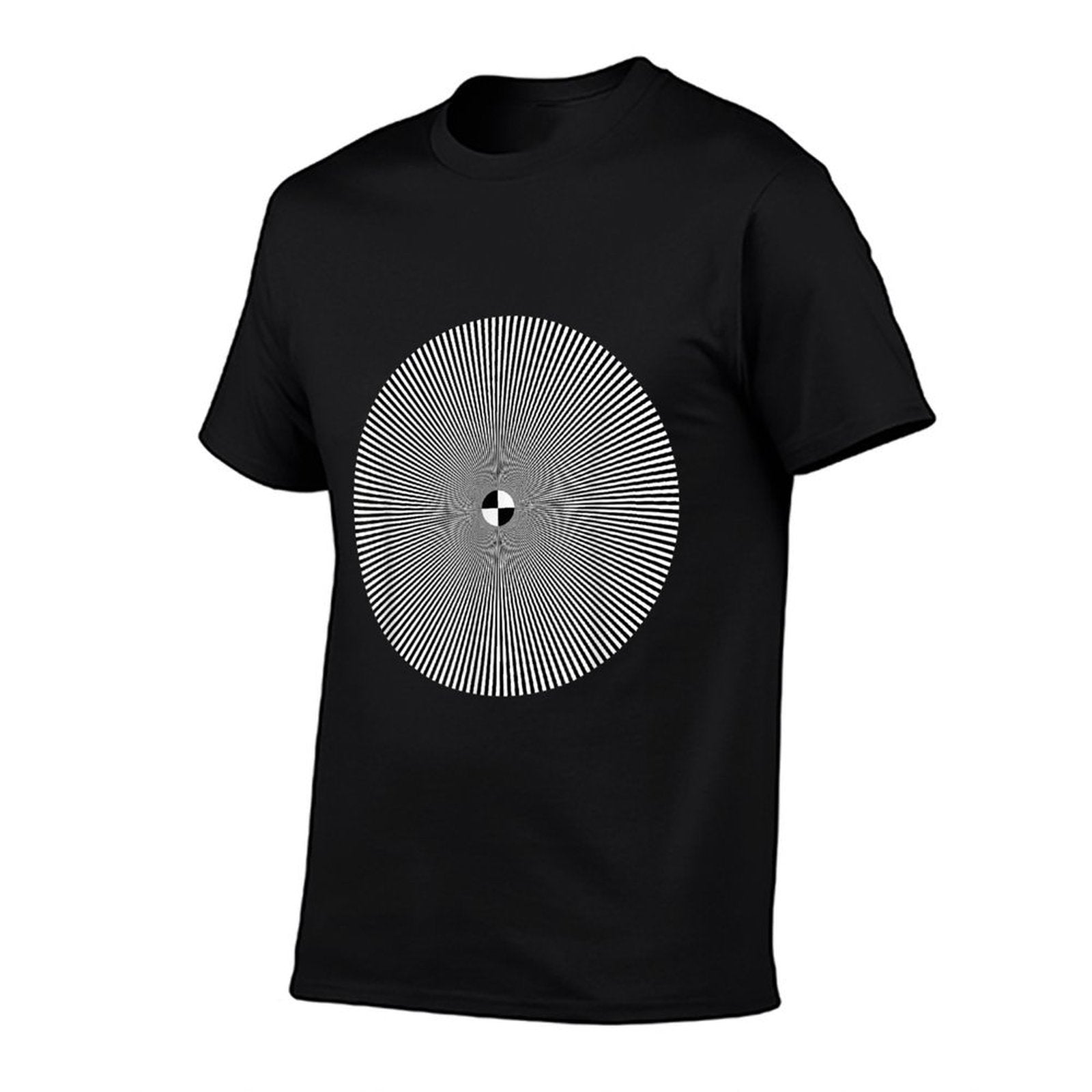 Optical Art Test Pattern Design For Television  Odor-resistant T-Shirt