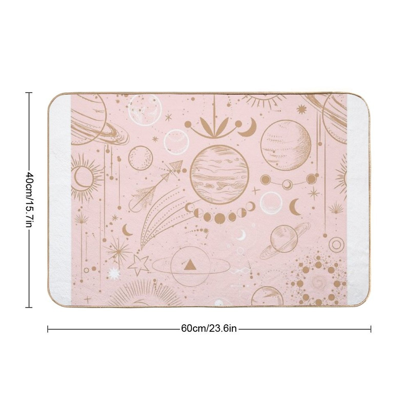 Galaxy of Stars  Odorless Bath Mat