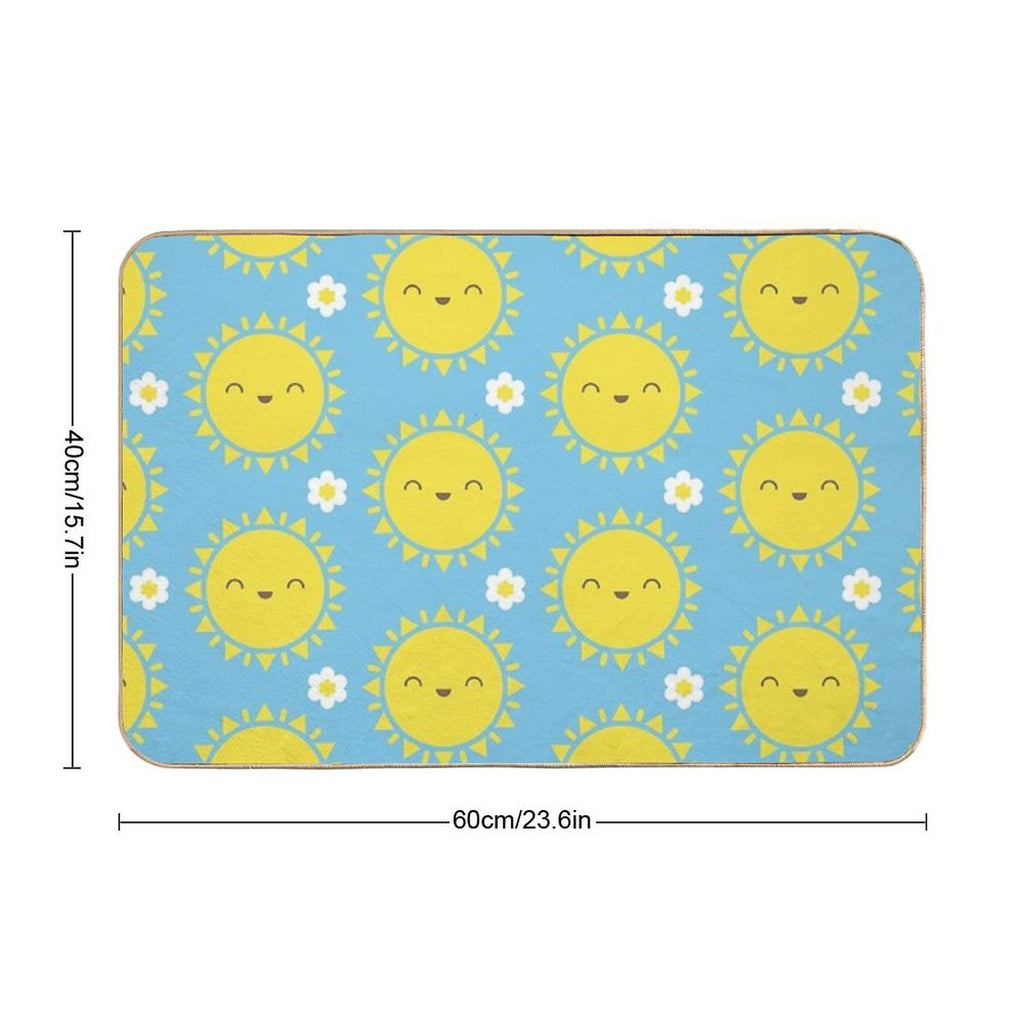 Kawaii Sunny Days  Long-Lasting Bath Mat