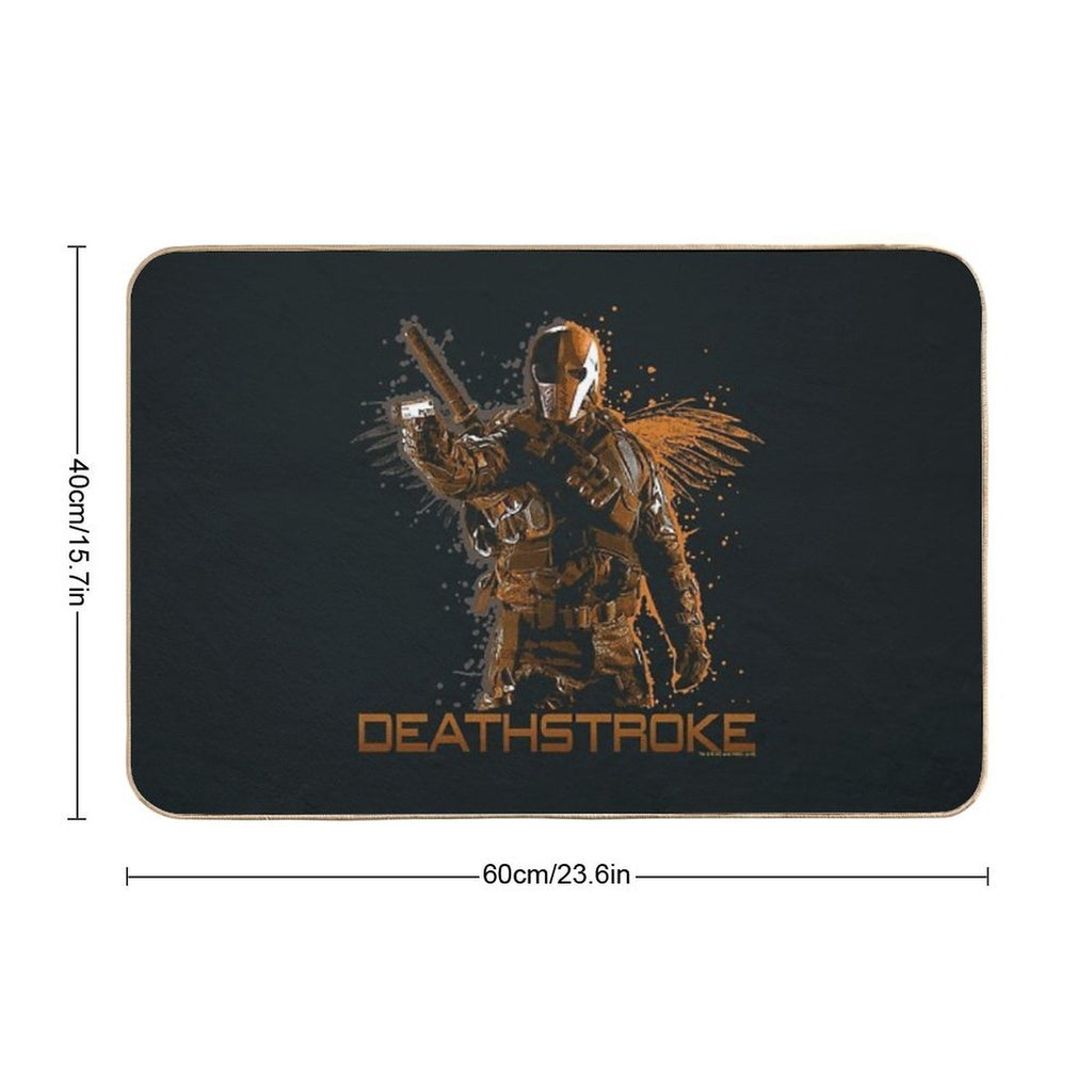 ARW128_Arrow Deathstroke  Pet-Safe Bath Mat