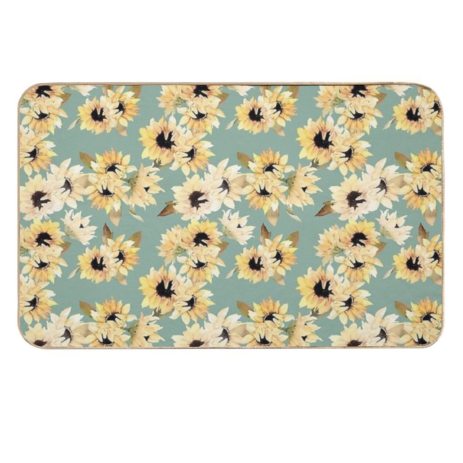 Blossom Sunflowers  Slip-Resistant Bath Mat
