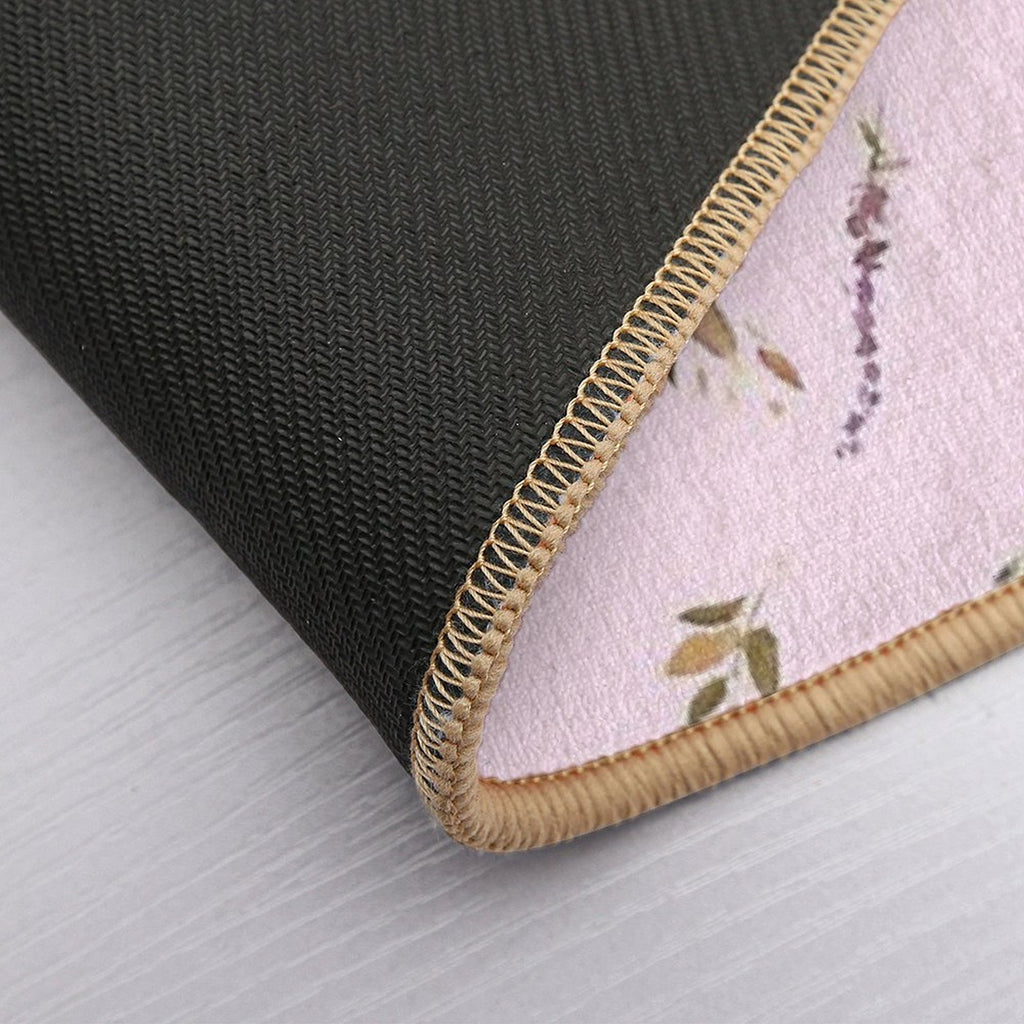 Letter R Field Flowers  Versatile Bath Mat