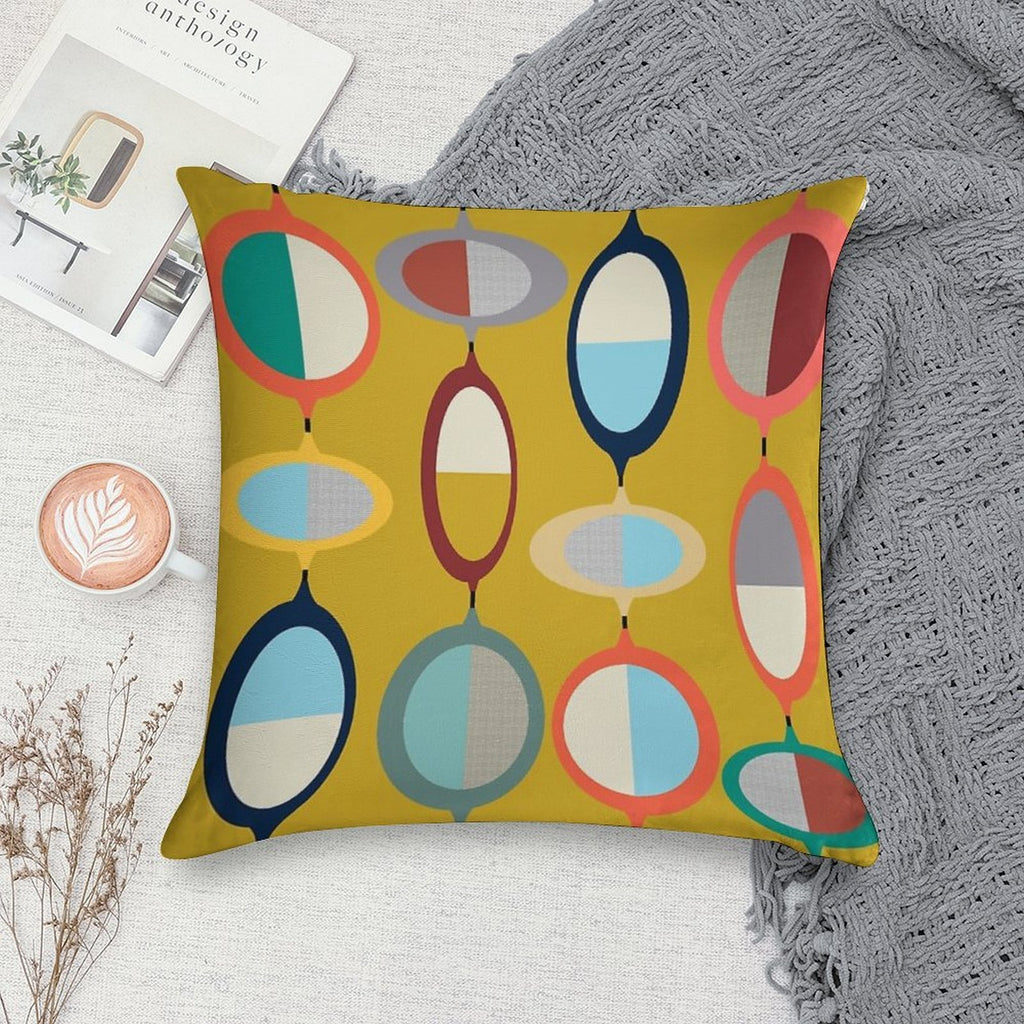 Mid-Century Modern #3 Soft Gift Ready Throw Pillow