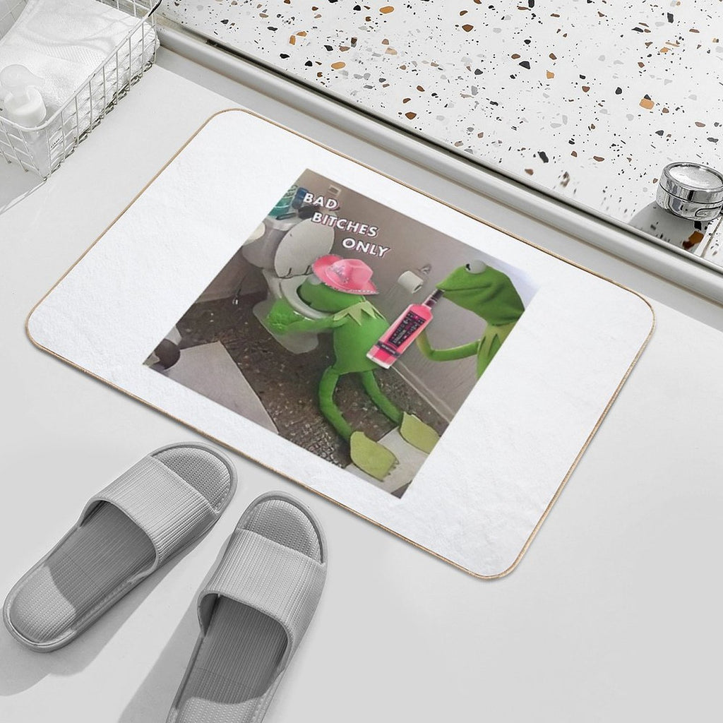 Business Of Bad B  Easy To Clean Bath Mat