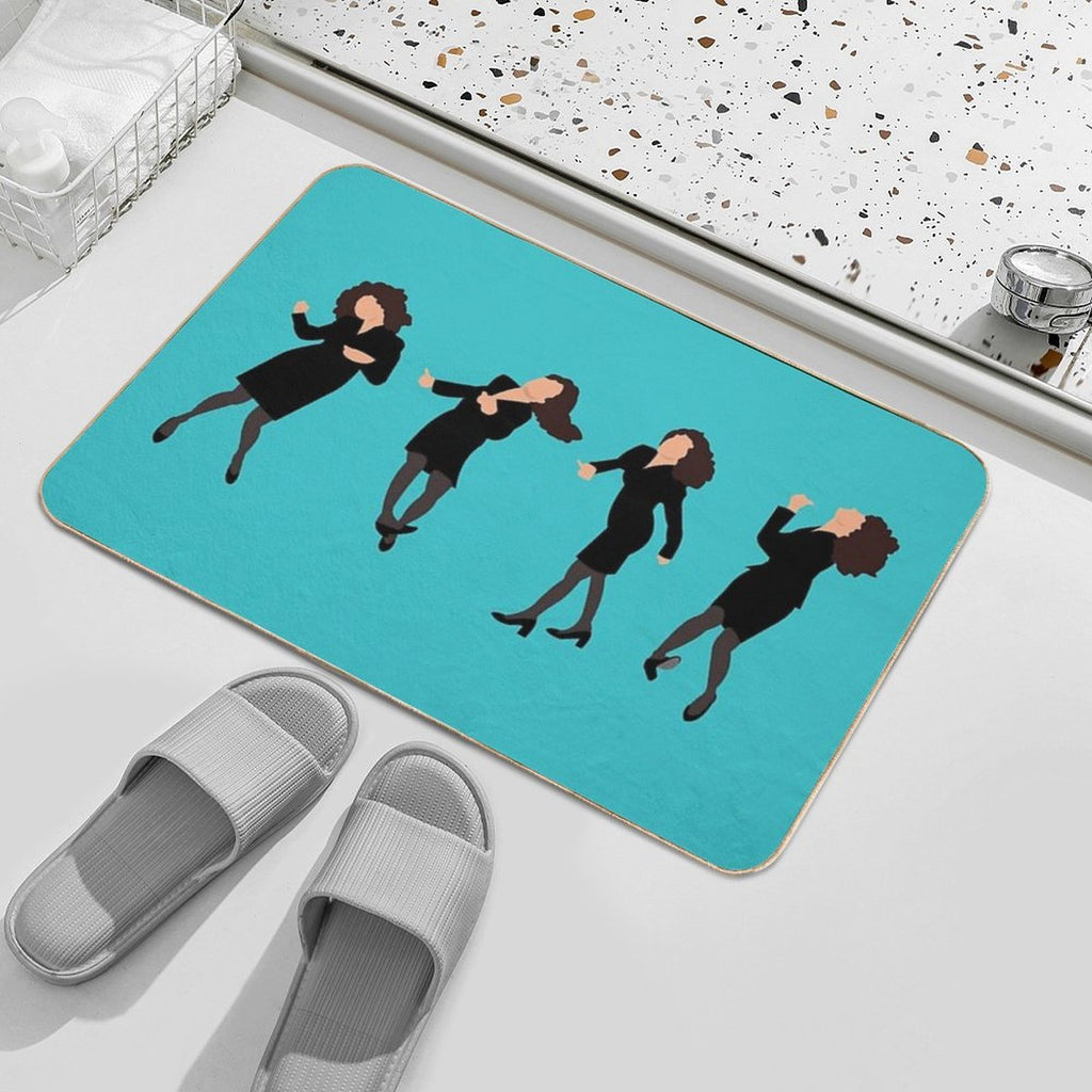 Little Kicks  Dirt-Trapping Bath Mat