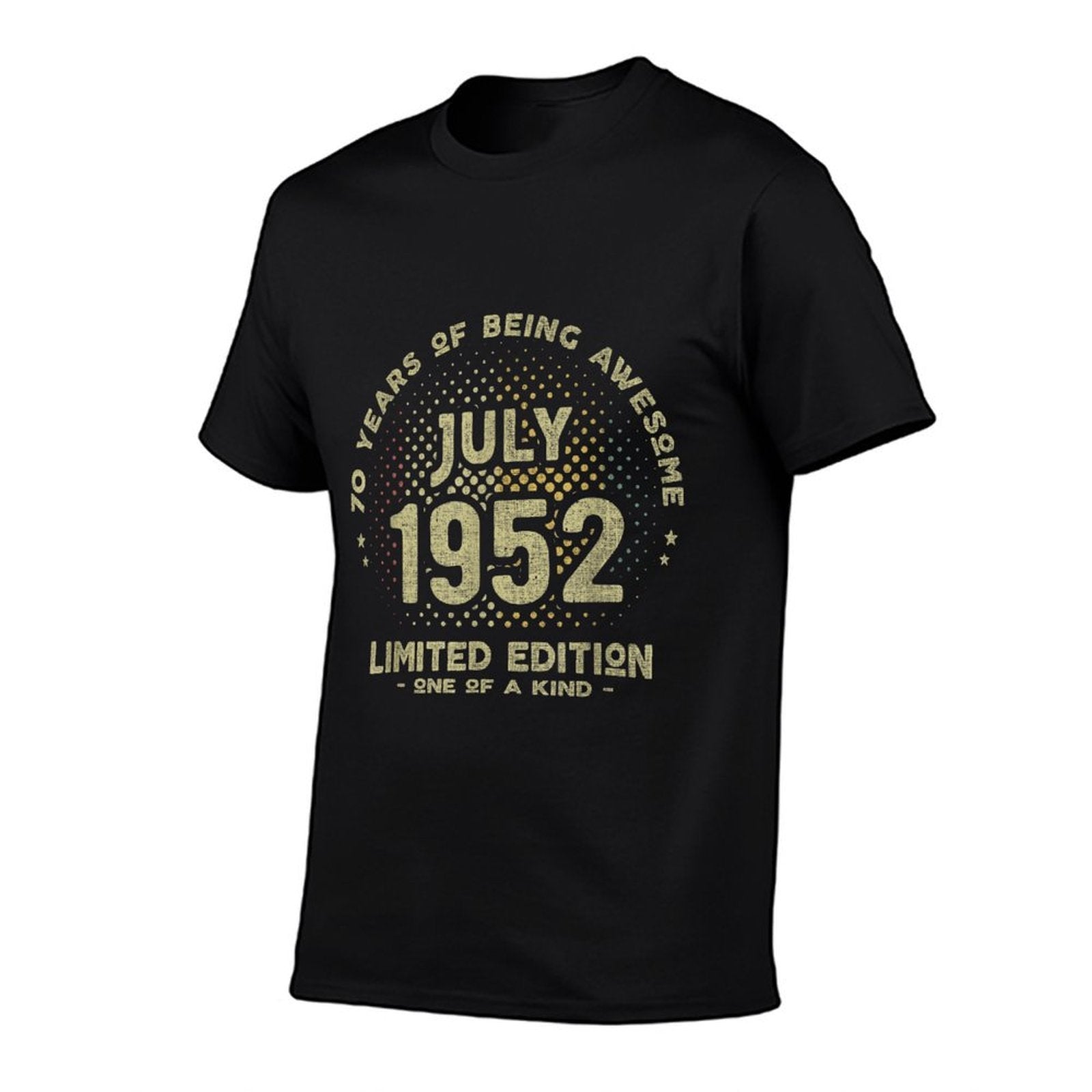 70 Years Old July 1952 Limited Edition 70th Birthday  Easy-care T-Shirt