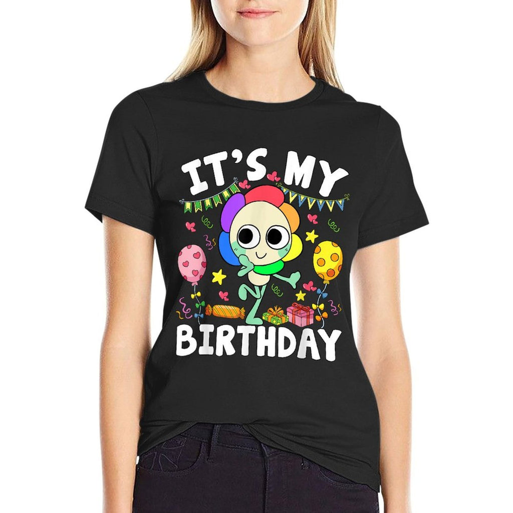 Dandys World Its My Birthday Funny For Men Women Kids  High-quality Stitching T-Shirt
