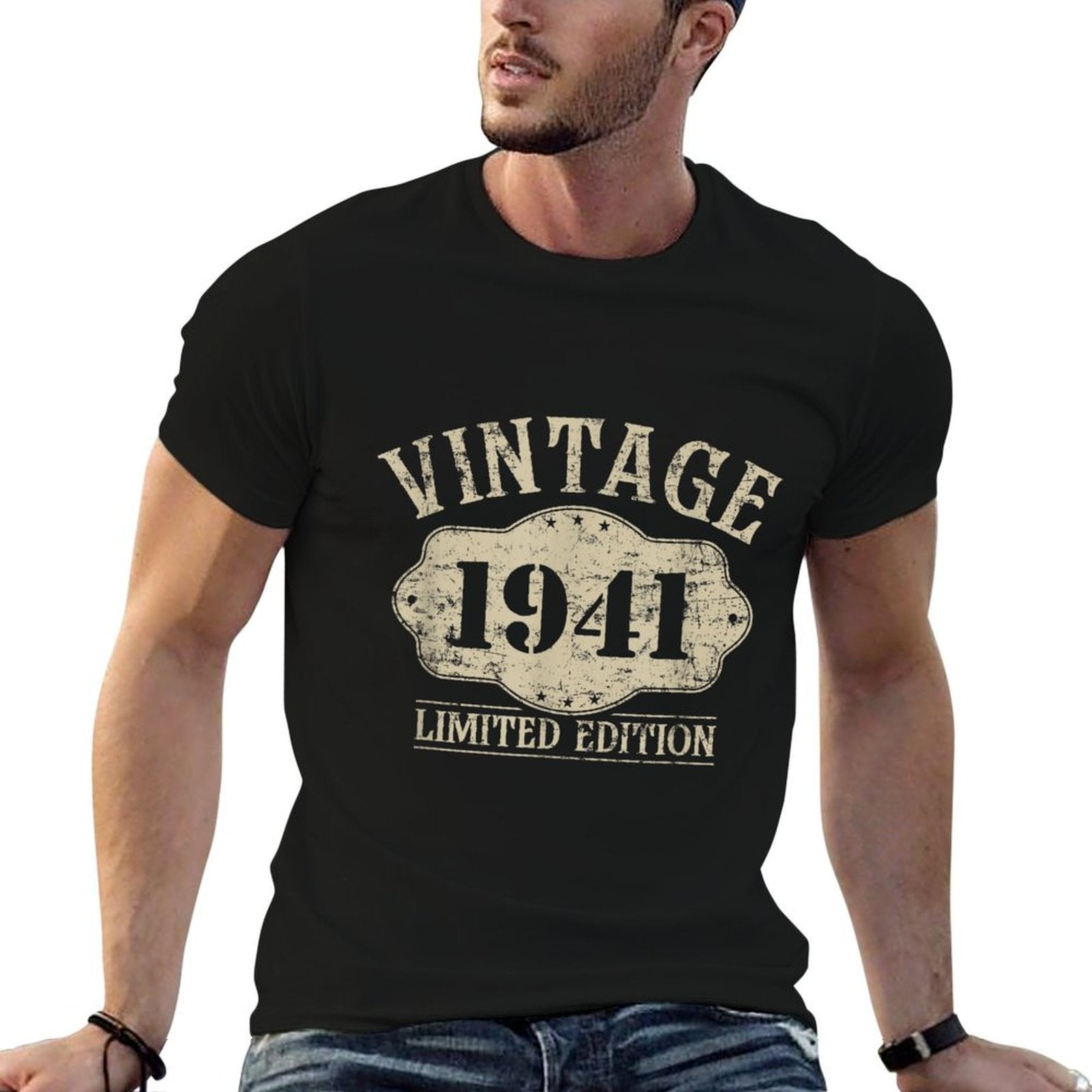 84th Birthday Born 1941 Limited Edition Vintage 1941  Breathable T-Shirt