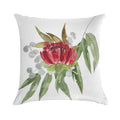 Australian Native Bush Watercolour Soft Easy Maintenance Throw Pillow
