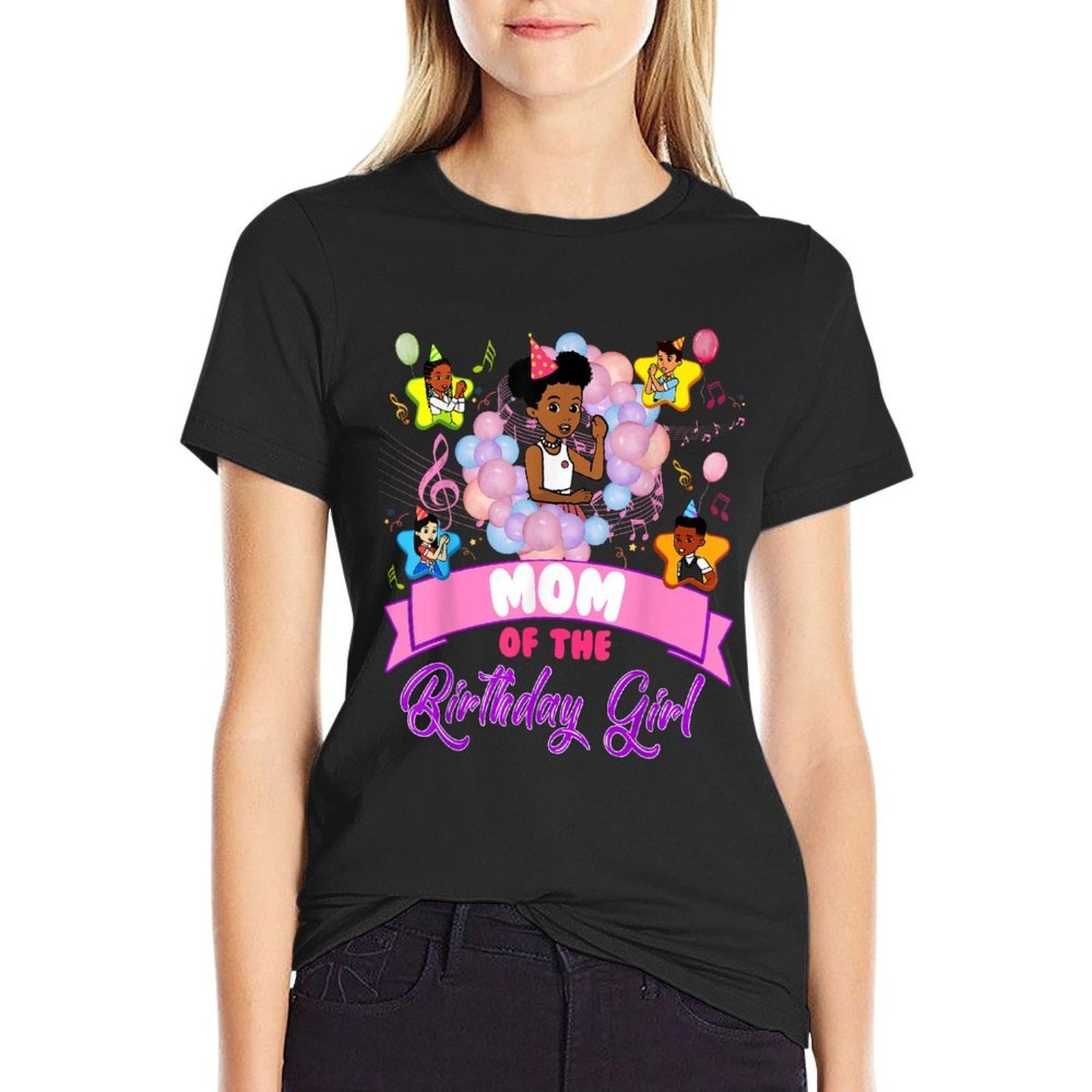 Mom Gracie's Corner Birthday Dolls Cute Party Gift  Rolled Sleeves T-Shirt
