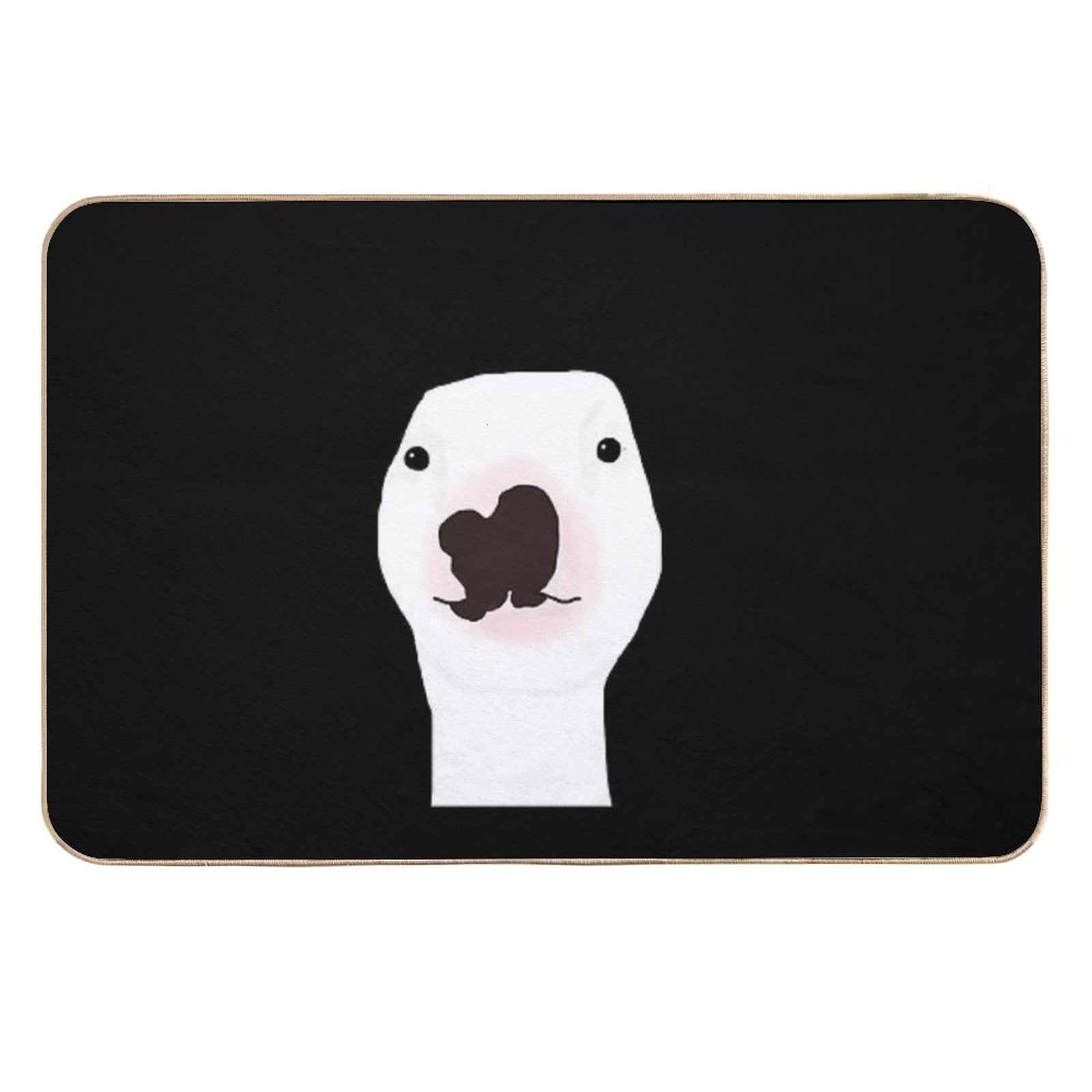 Walter The Bull Terrier  Odorless Bath Mat