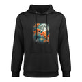Three Goldfish Moon  3 Fish Moon Unique Goldfish Parody All-Day Comfort Hoodie