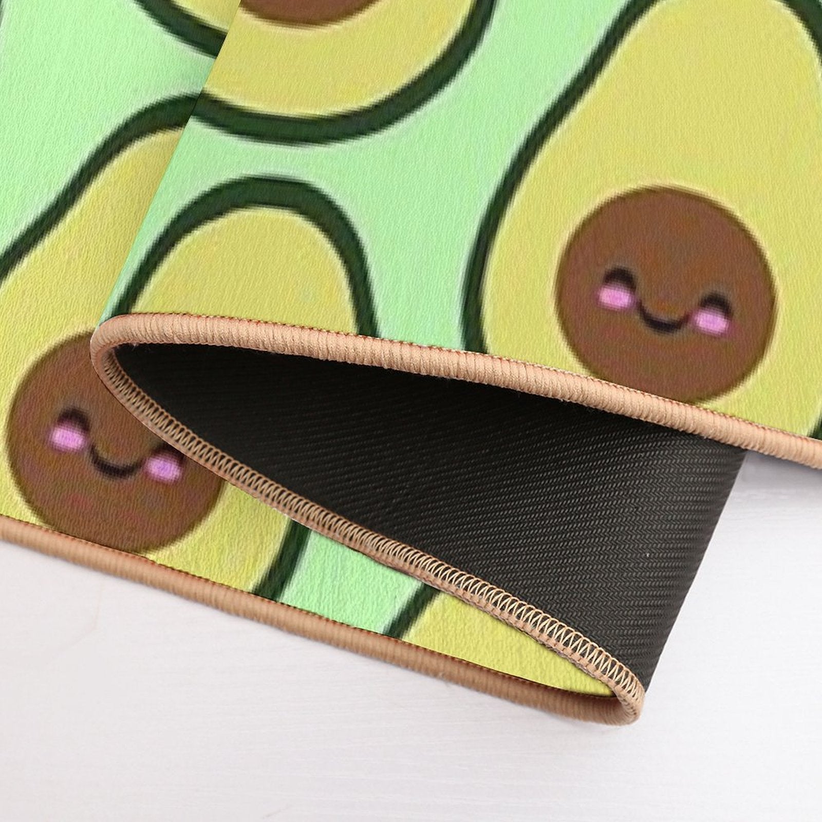 Blushing Avacado  Easy Maintenance Bath Mat