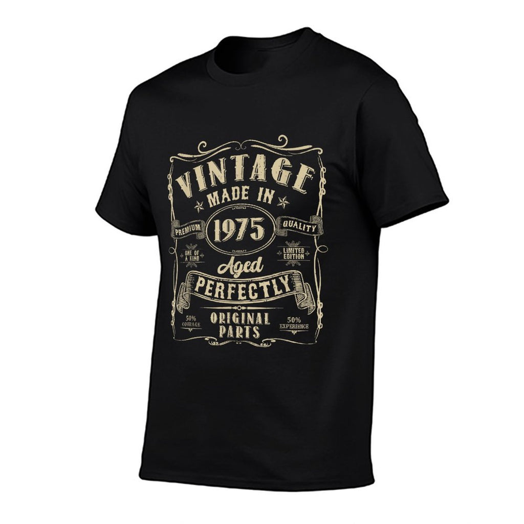 Retro Vintage 1975 Limited Edition 50 Year Old 50th Birthday  Lightweight T-Shirt