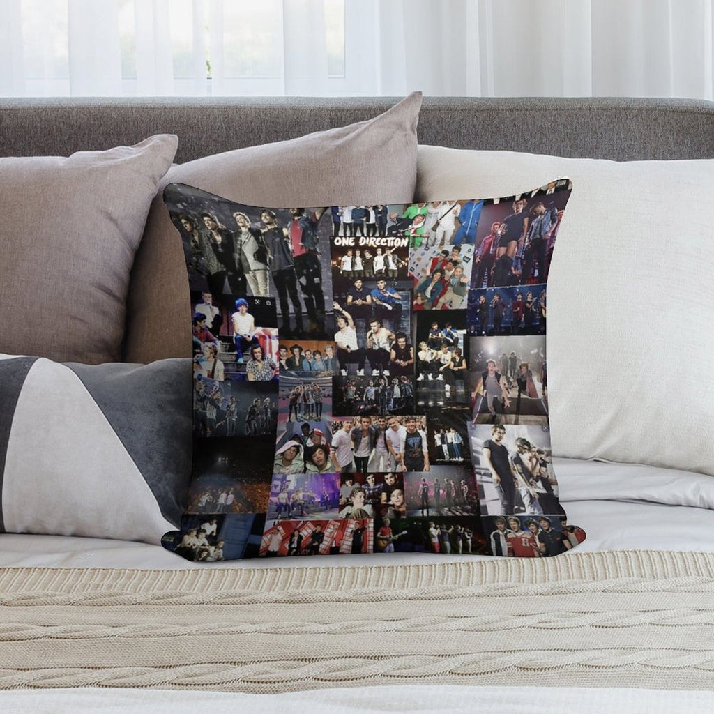 One Direction Soft Skin-Friendly Throw Pillow