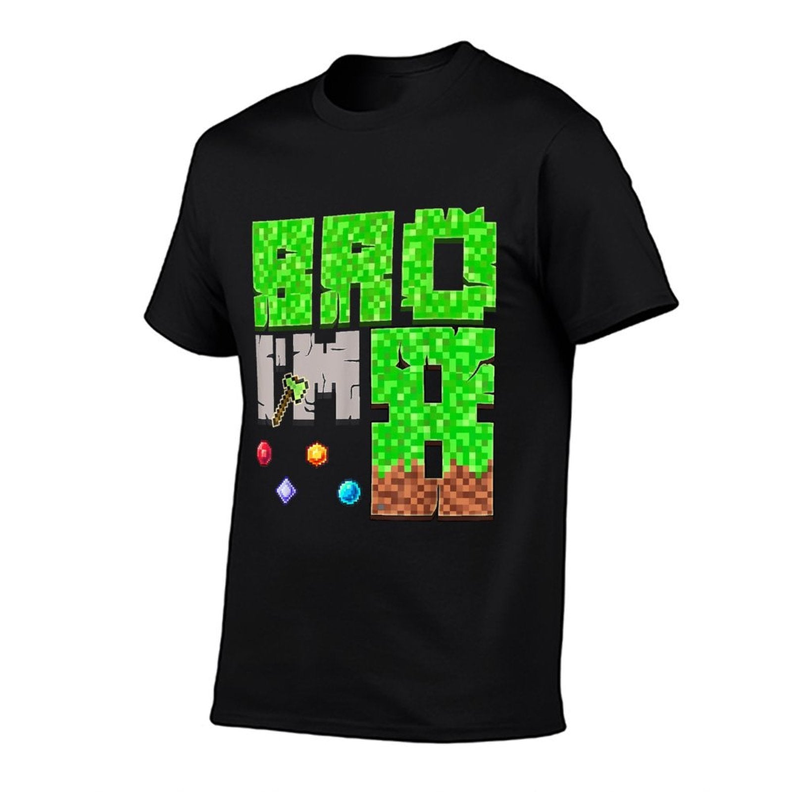 Birthday Boy 8th Birthday I'm 8 Year Old Gamer Pixel Number  Breathable T-Shirt