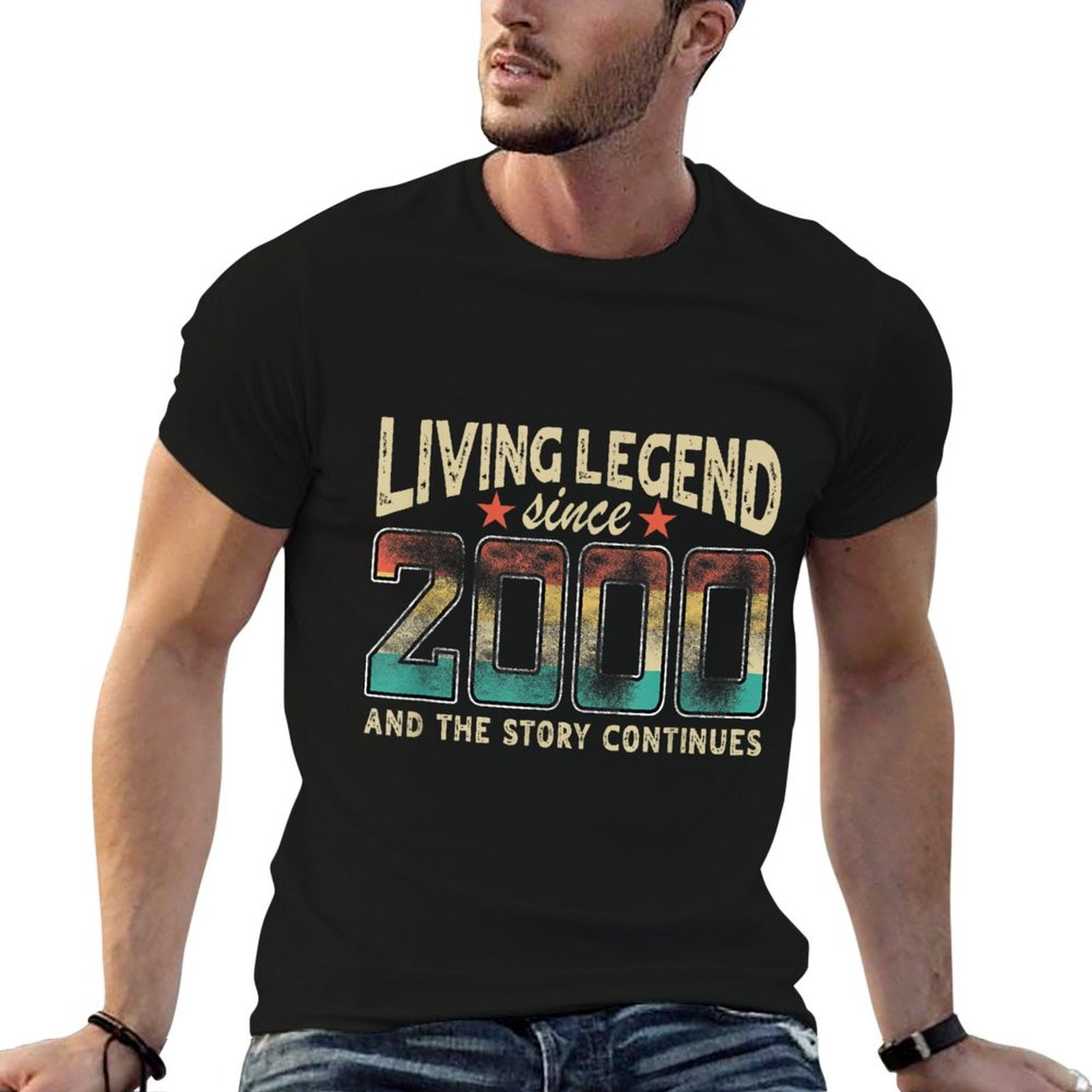Living Legend Born 2000 The Story Continues 25th Birthday  Affordable Price T-Shirt