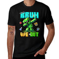 Bruh We Out Teachers Appreciation Last Day of School Gamer  Heathered Texture T-Shirt