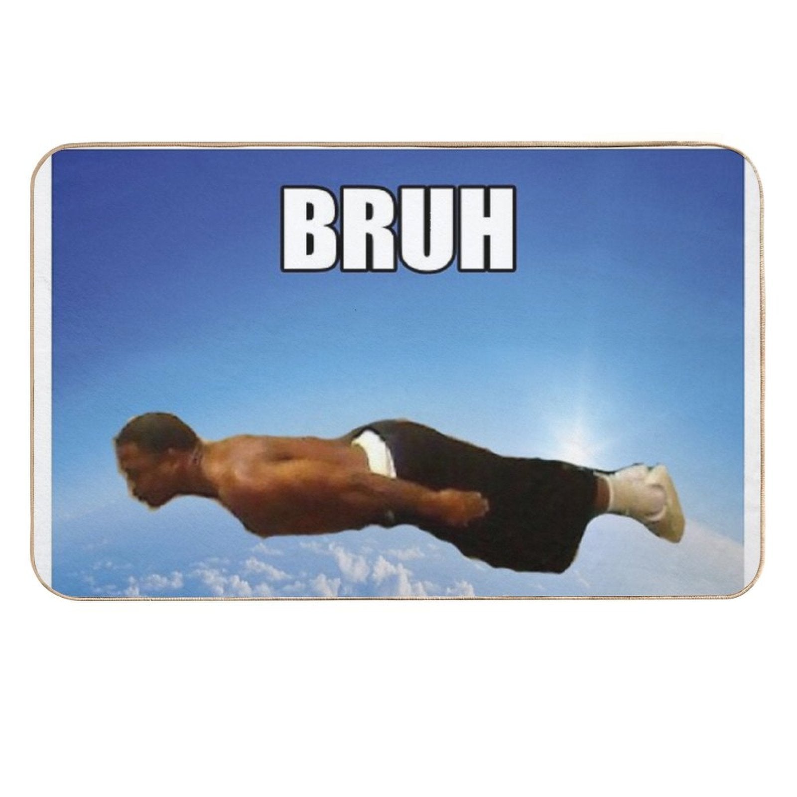 Bruh Dude  Versatile Bath Mat
