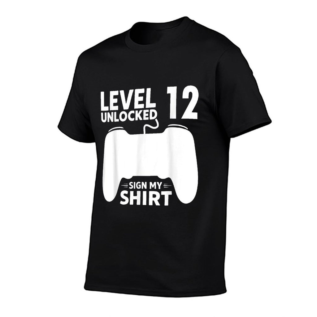 12 Year Old BDay Decorations 12yr 12th Birthday Sign My  Eco-friendly Material T-Shirt