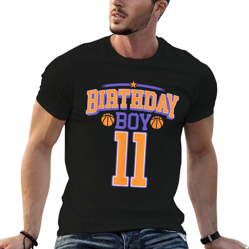 11th Birthday Boy Basketball Lover 11 Years Old Bday  Breathable T-Shirt