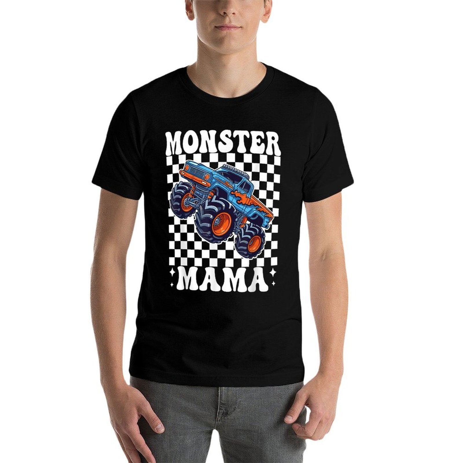 Monster Truck Mama Mom Monster Truck Are My Jam Truck Lovers  Breathable T-Shirt
