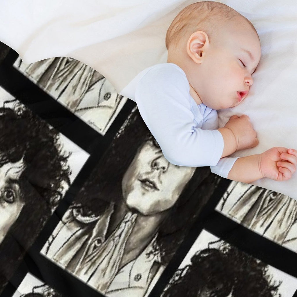 Marc Bolan Comfort Throw Blanket