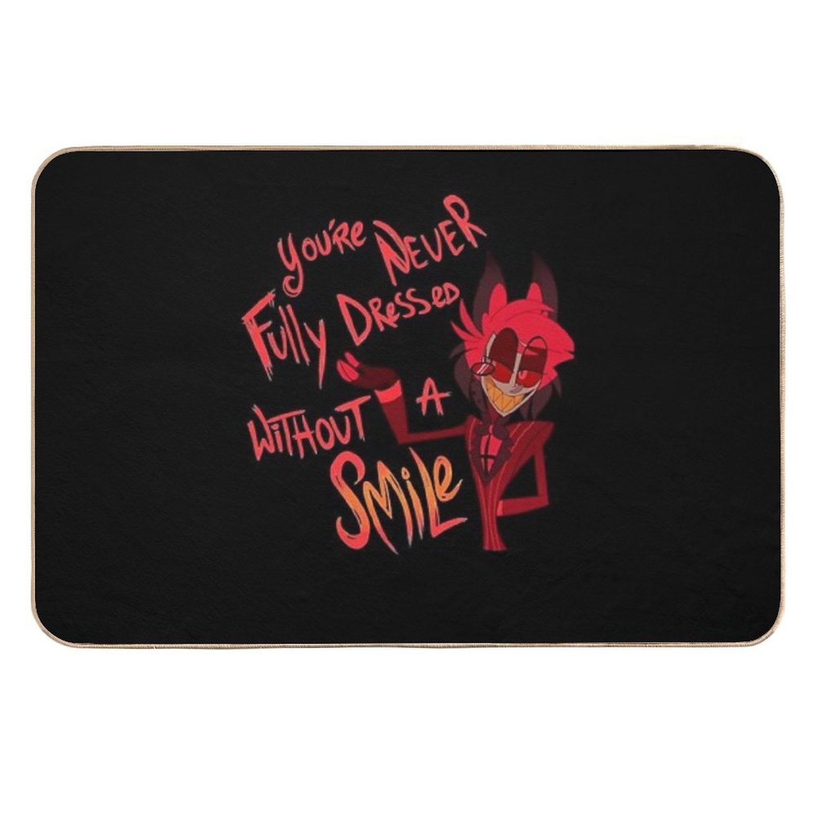 Mens My Favorite Alastor Hazbin Hotel Gifts Music Fans  Toxin-Free Bath Mat