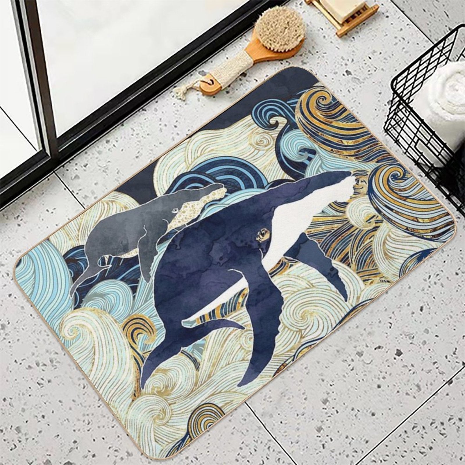 Bond IV  Repositionable Bath Mat