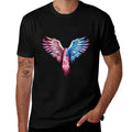 Veterans Day, 4th of July Patriotic Wings Angel Usa Flag Premium  Soft T-Shirt