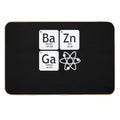 BaZinGa And Atom Classic T-Shirt  Eco-Friendly Bath Mat