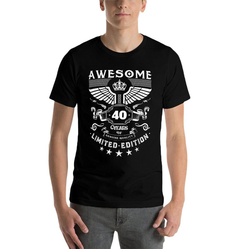 Vintage 1983 Limited Edition 40 Year Old Gifts 40th Birthday  Lightweight T-Shirt
