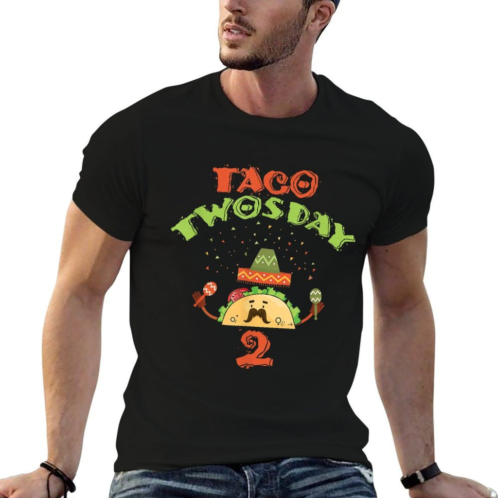 Taco Twosday 2 Two Year Old Boy Girl Birthday Gift  Eco-friendly Material T-Shirt
