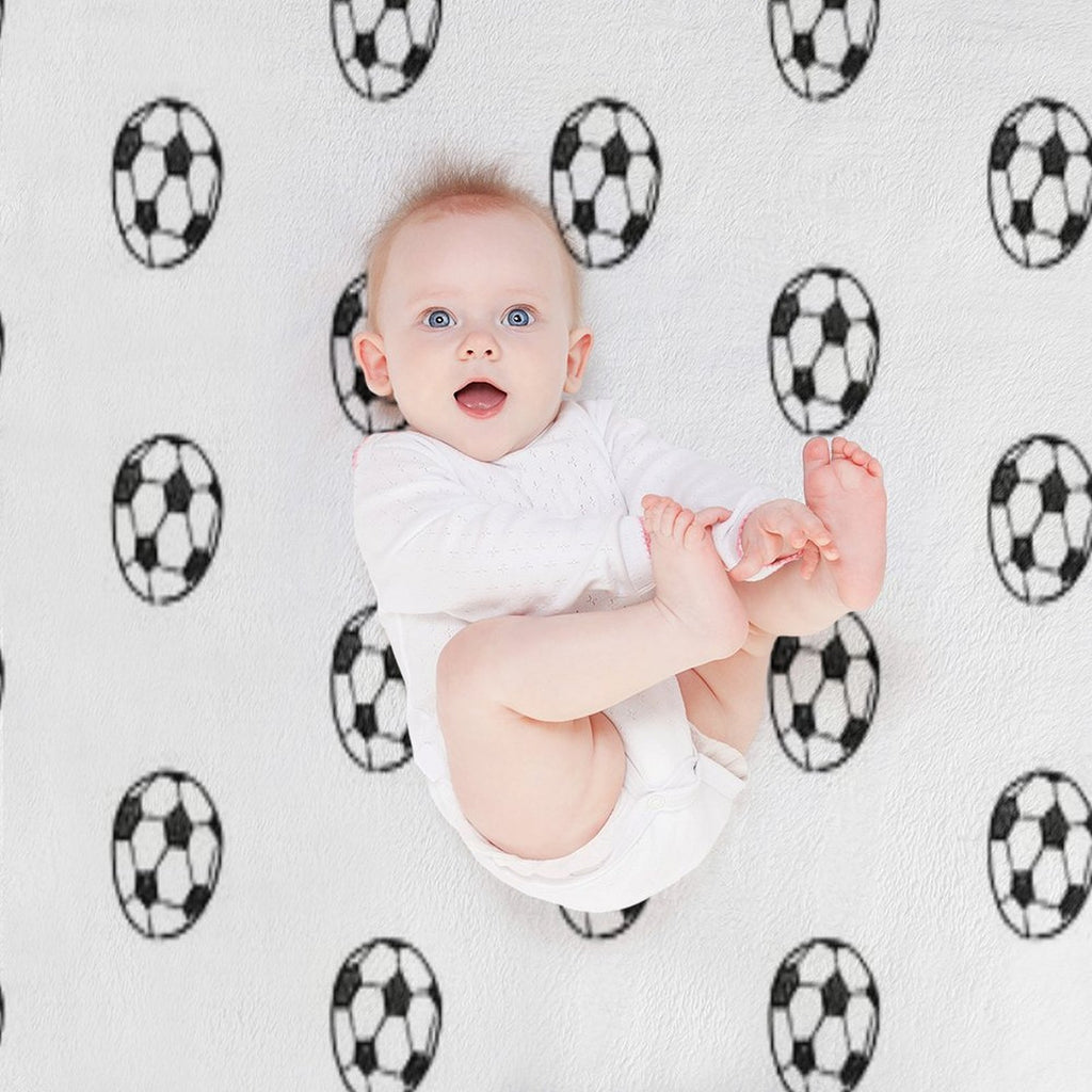 Soccer Ball Gift-ready Throw Blanket