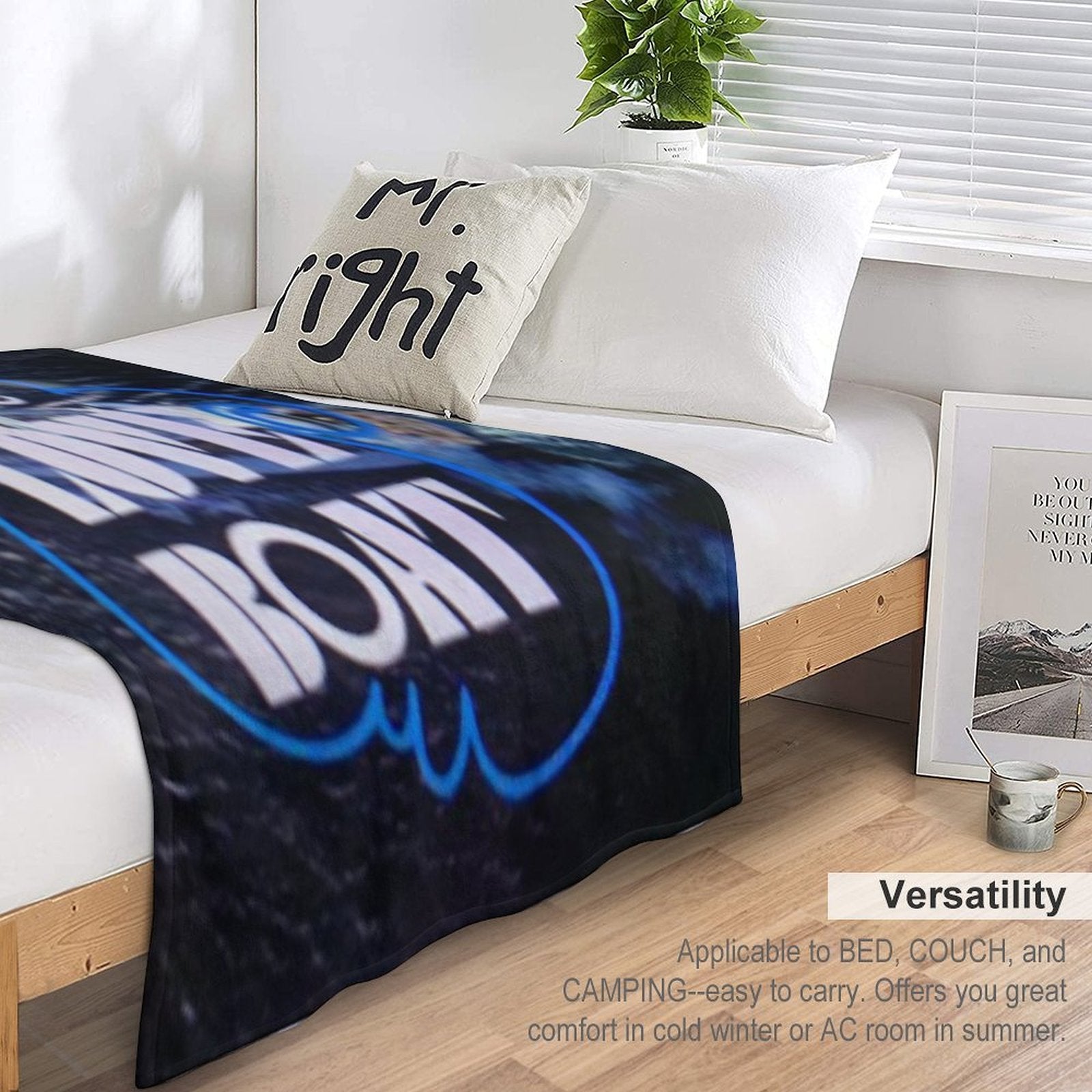 The Love Boat Eco-conscious Throw Blanket
