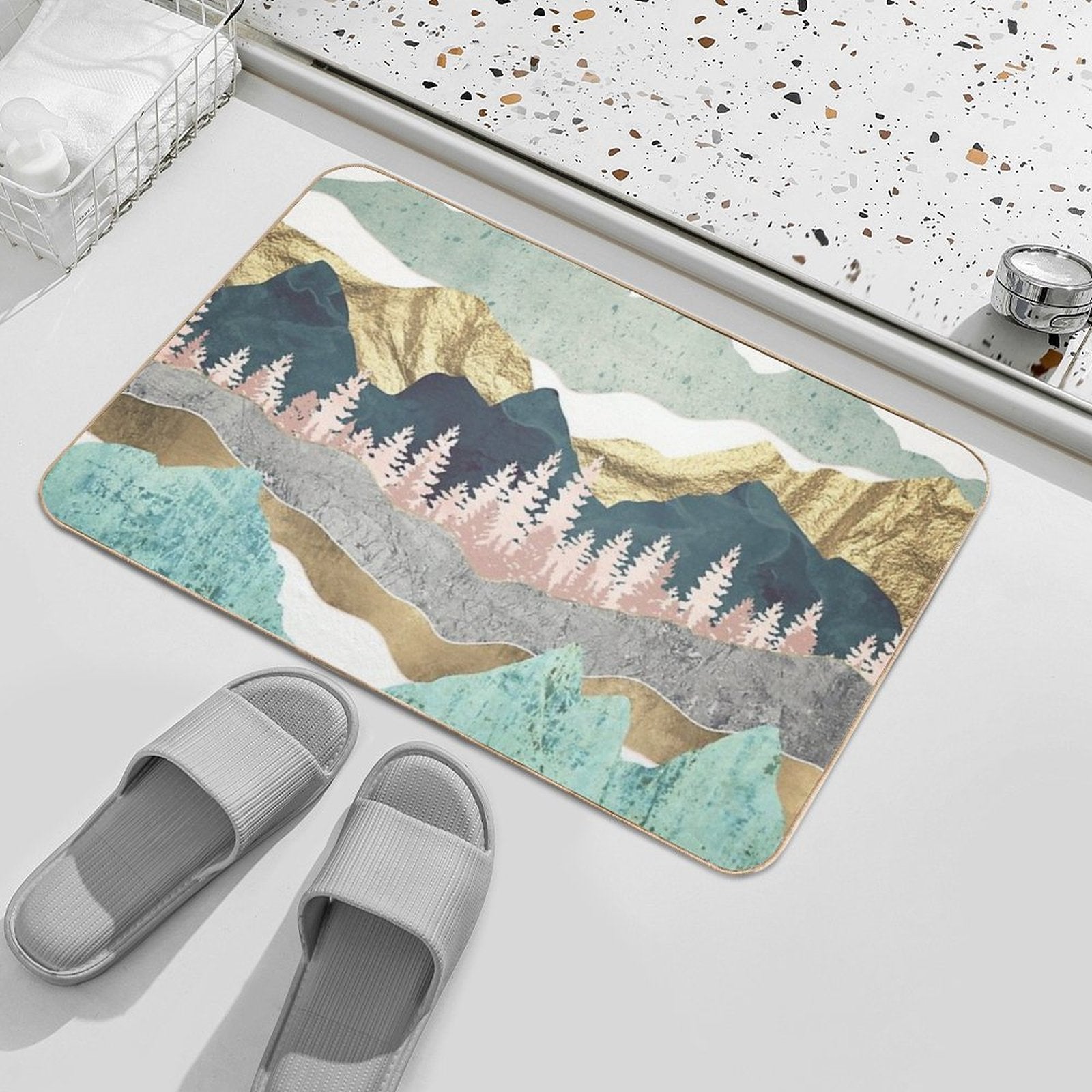 Summer Vista  Eco-Friendly Bath Mat