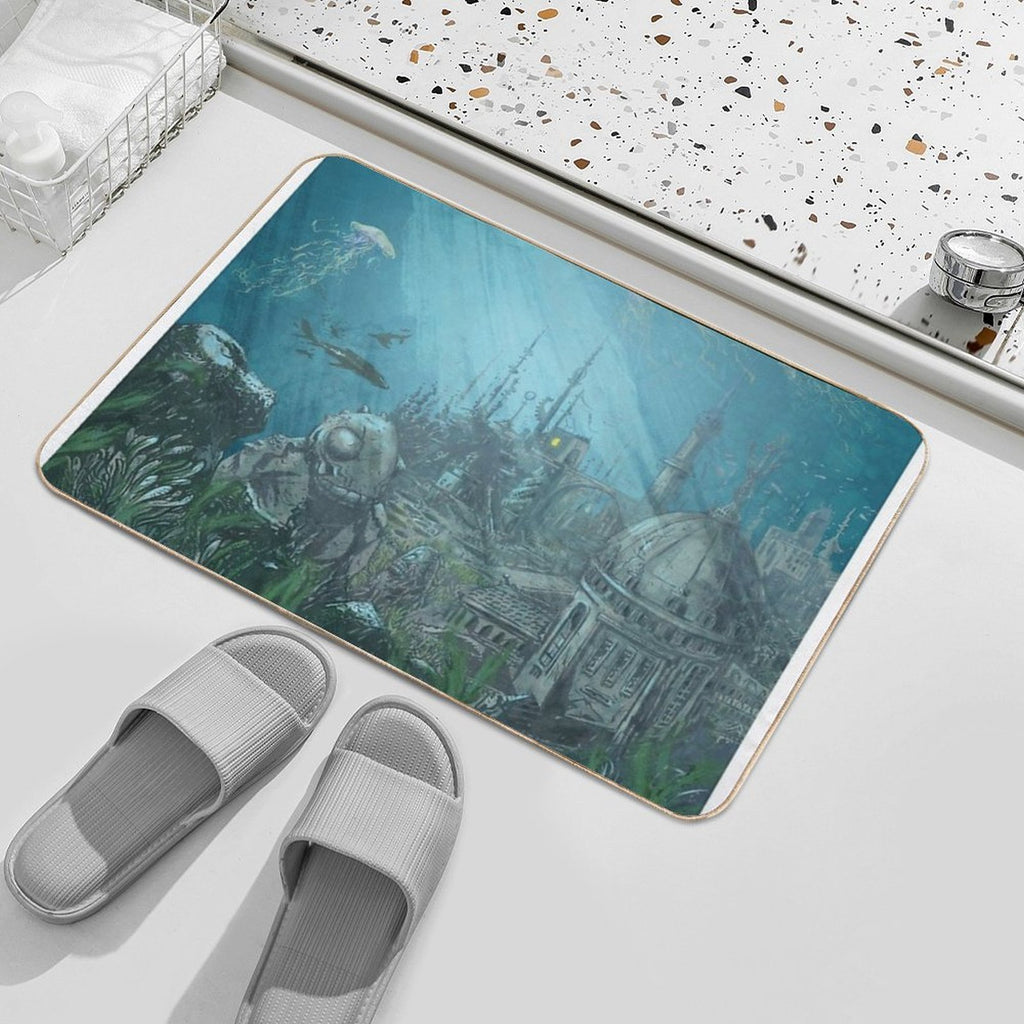Undersea City - Innsmouth  Versatile Bath Mat
