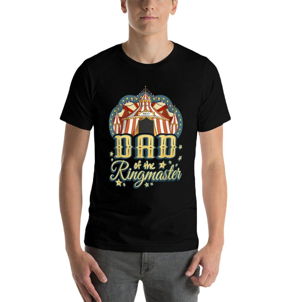 Dad of The Ringmaster - Kids Circus Theme B-Day Party  Classic T-Shirt