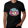 Colorful Donut I Kids Donut  Slim-fit Cut T-Shirt