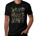 Birds Trees Nature Birding Botanical Vintage Bird Art Print Premium  Odor-resistant T-Shirt