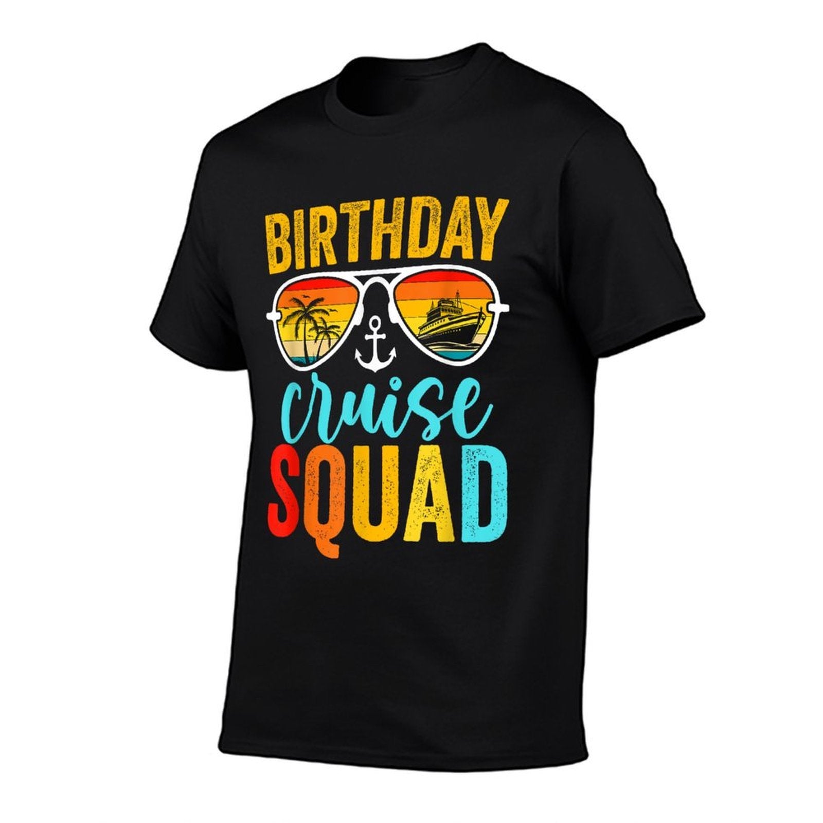 Birthday Cruise Squad 2025 Cruise Birthday Party Vacation  Soft T-Shirt