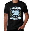 Funny I Axolotl Questions Blue Axolotl Boys Girls Kids  Easy-care T-Shirt