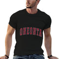 Oneonta New York Souvenir College Style Red Text  Versatile T-Shirt