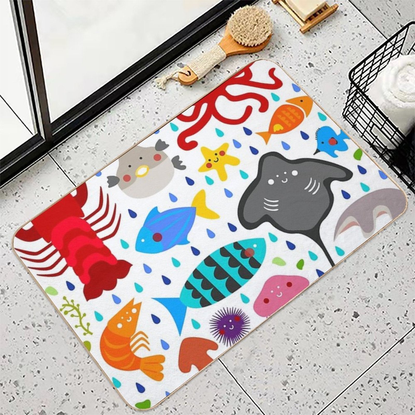 Under The Sea  Anti-Trip Bath Mat