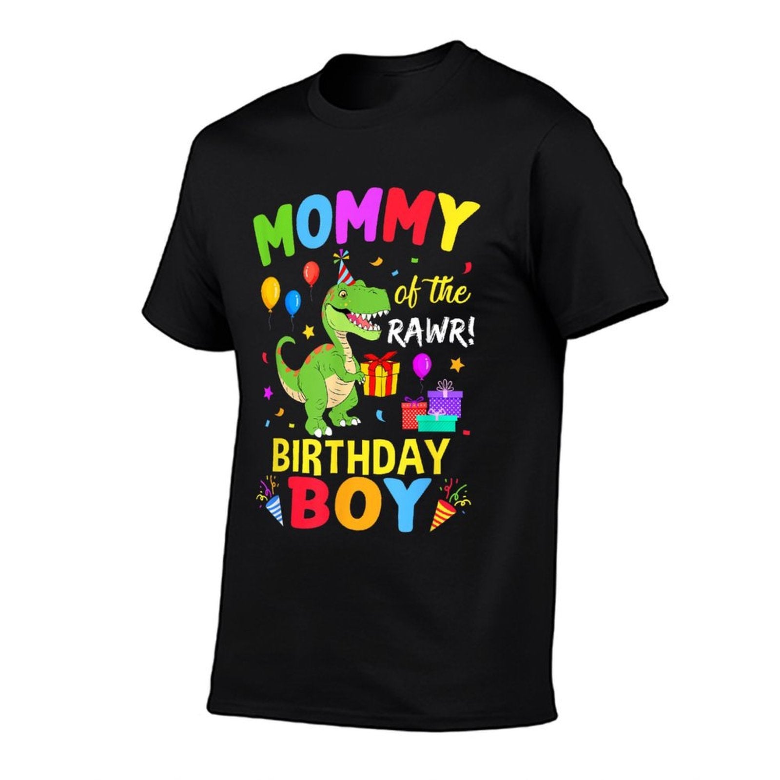 Mommy Of The Birthday Boy T-Rex Funny Dinosaur Boy Party  Affordable Price T-Shirt