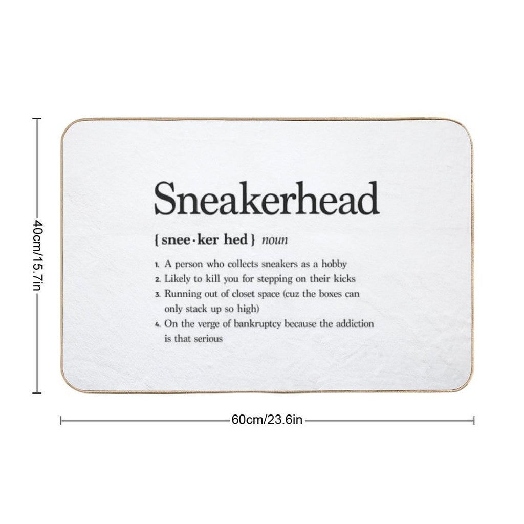Sneakerhead Definition  Versatile Bath Mat