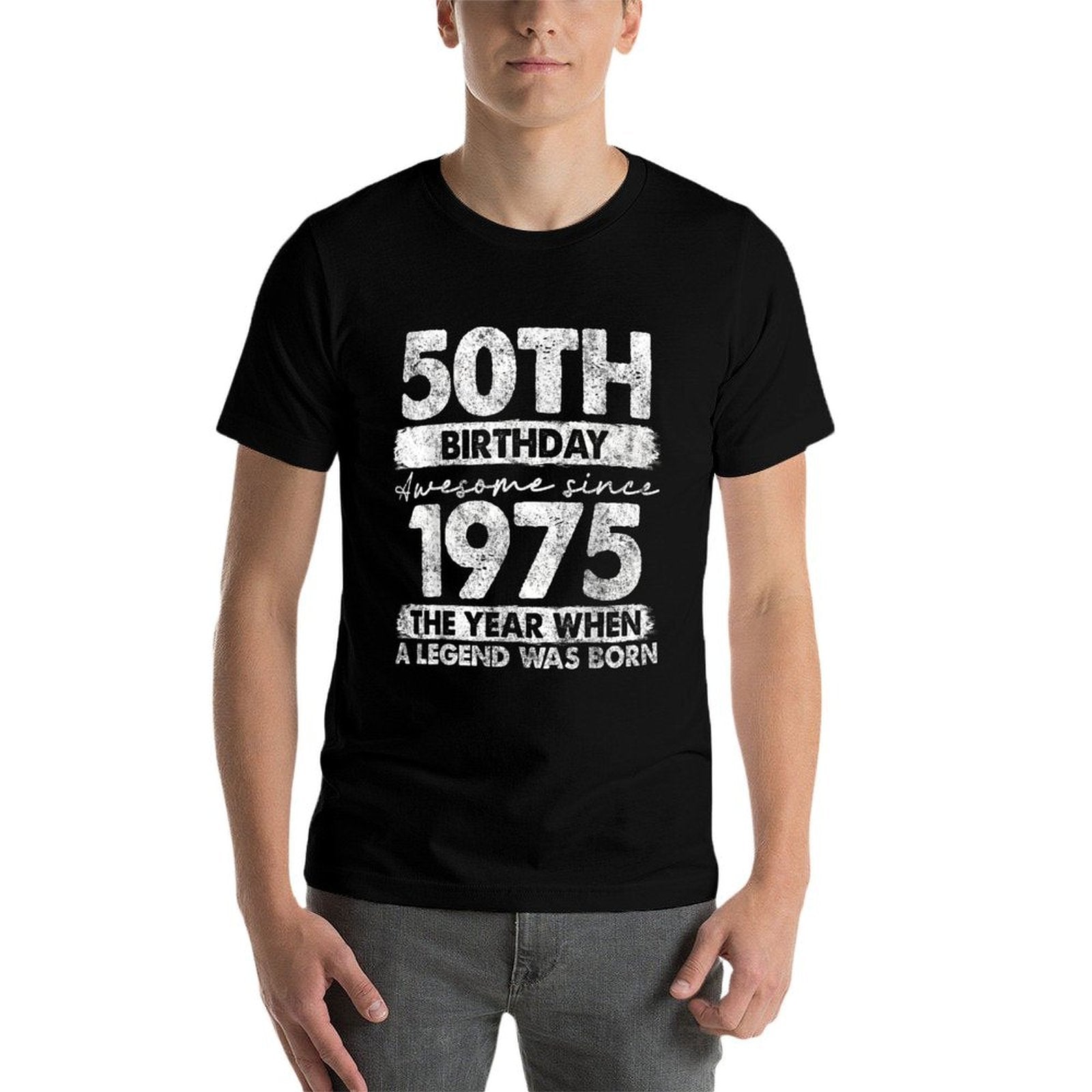 50 Year Old Gifts Vintage 1975 Limited Edition 50th Birthday  Classic T-Shirt